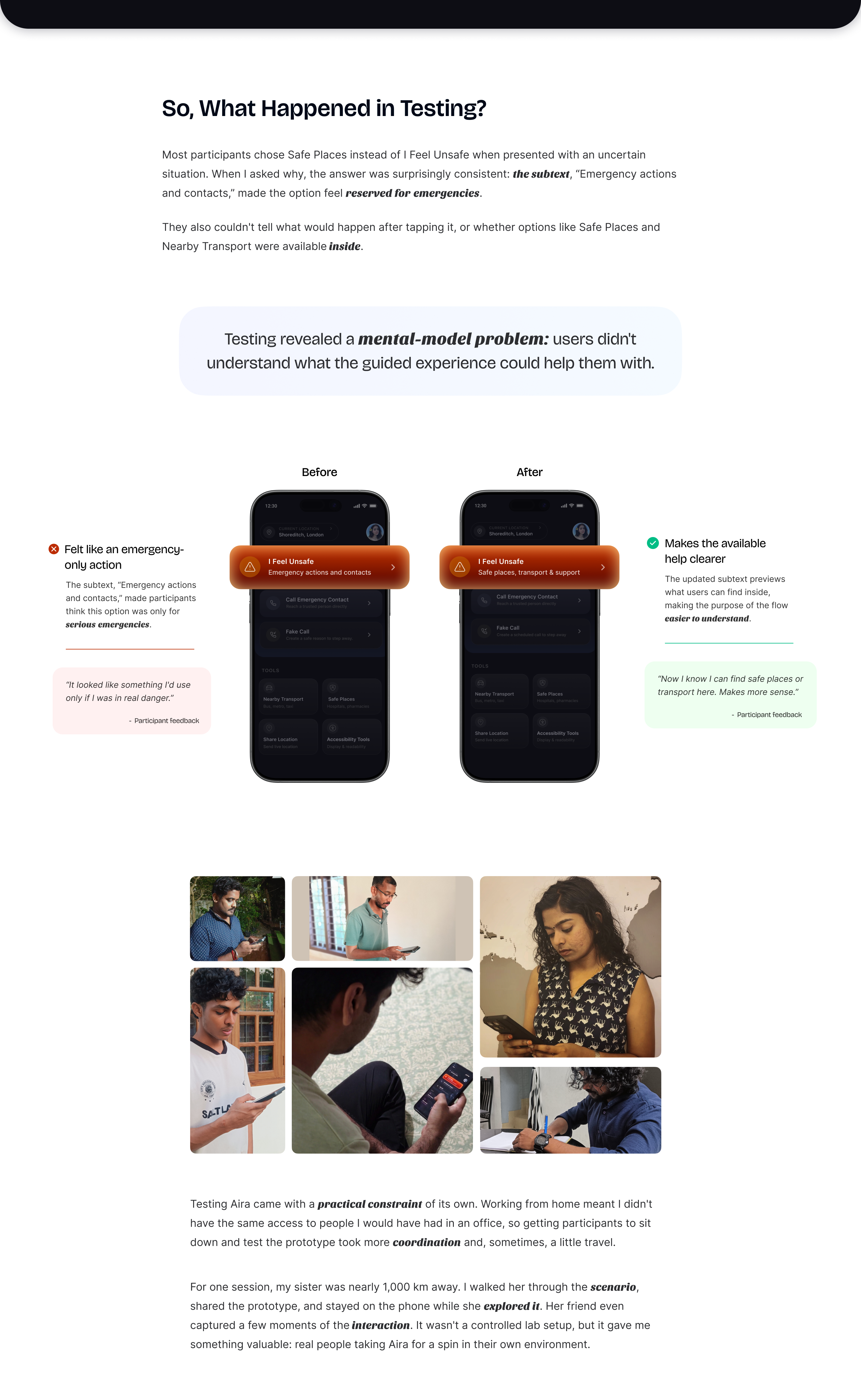 Aira — Case Study Section 17