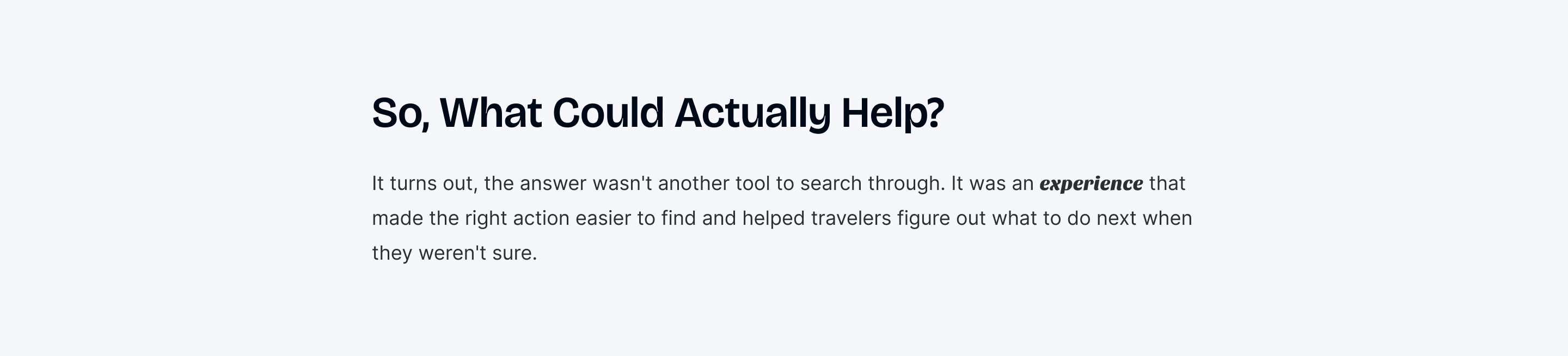 Aira — Case Study Section 9